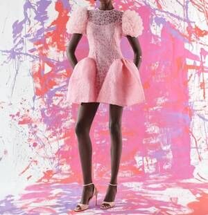 NEW CELIA B auri dress in pink